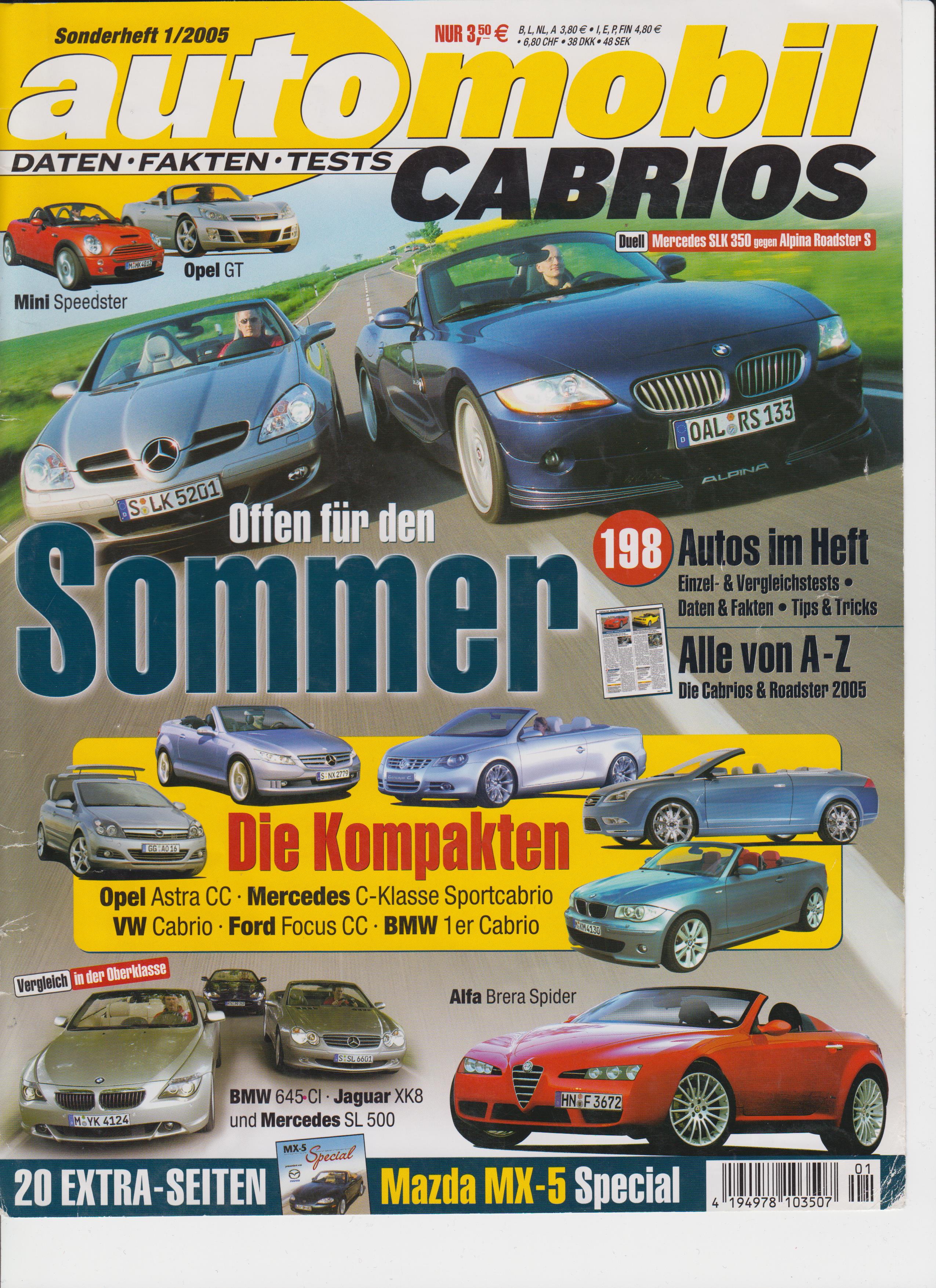 Revista especializada AutoMobil 01 2005