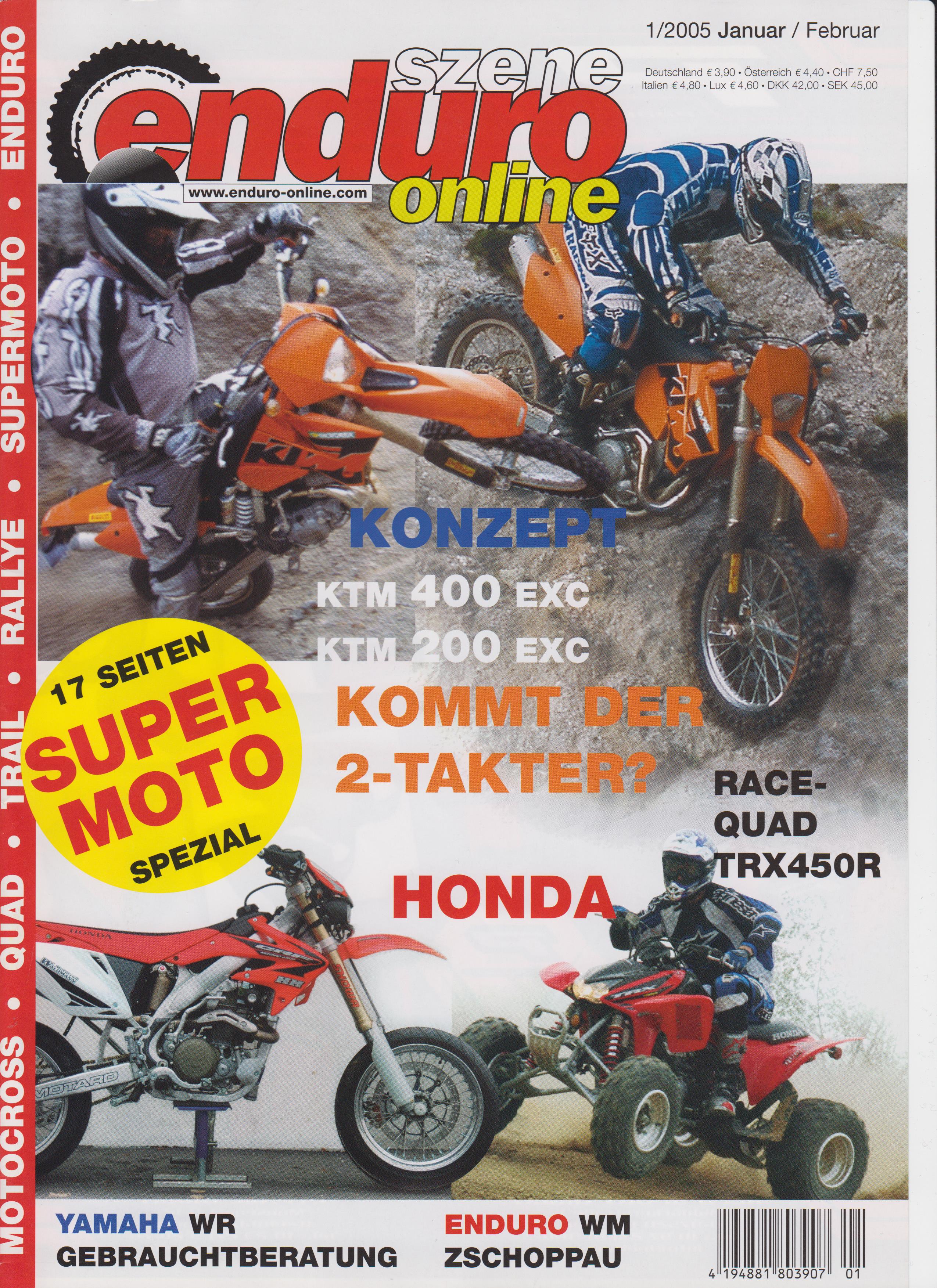 Specialist magazine Enduro 01 2005