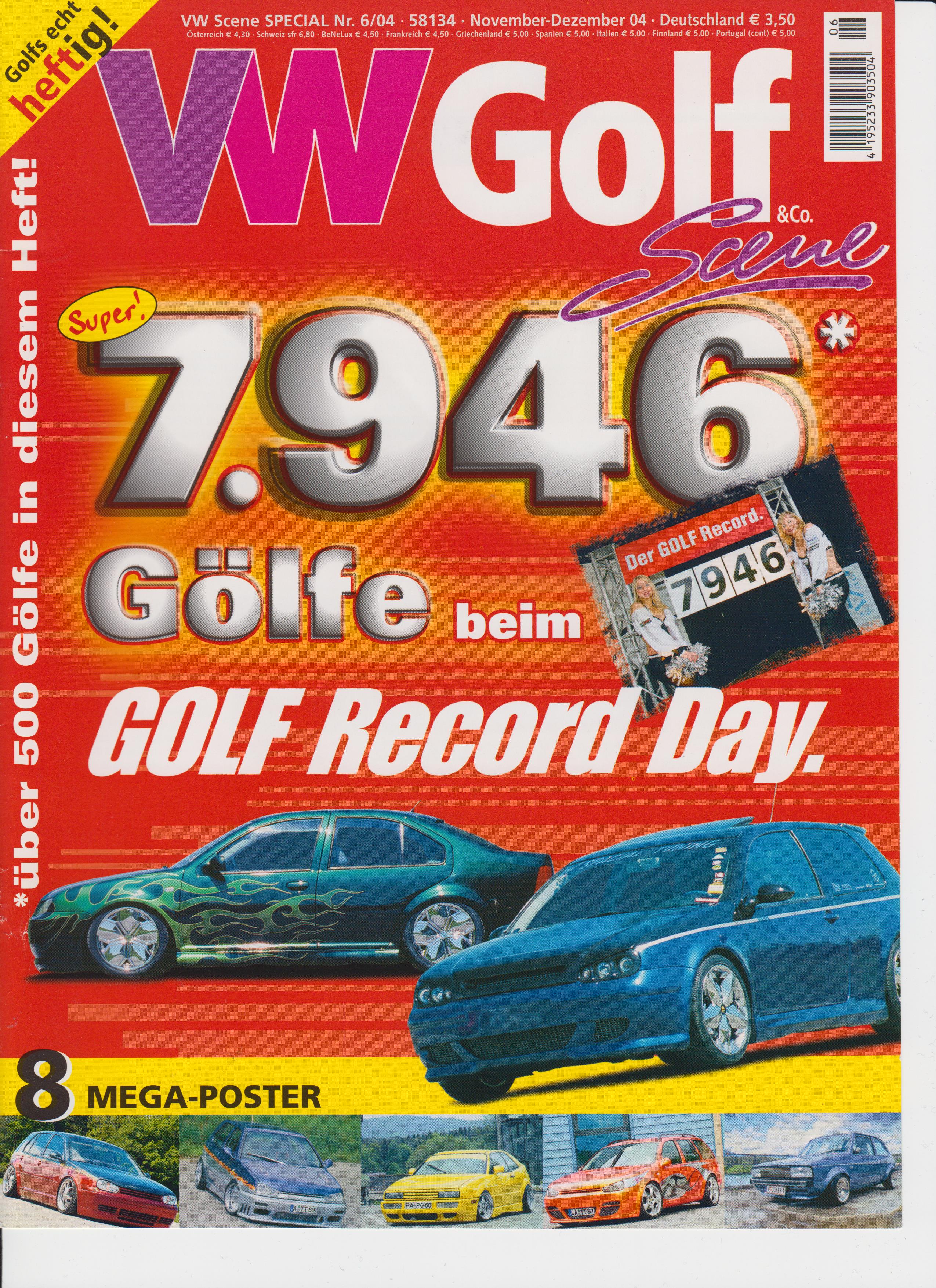 Fachzeitschrift VW Golf 06 2004