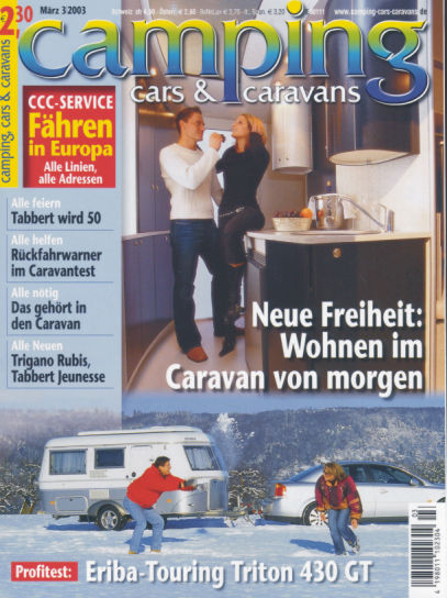 Fachzeitschrift Camping 3 2003