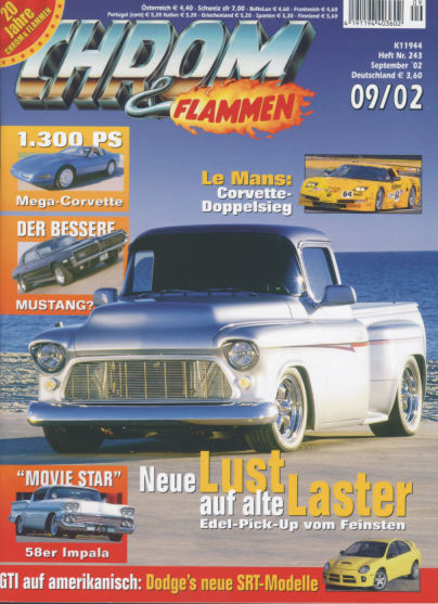 Fachzeitschrift Chrom Flammen 09 2002