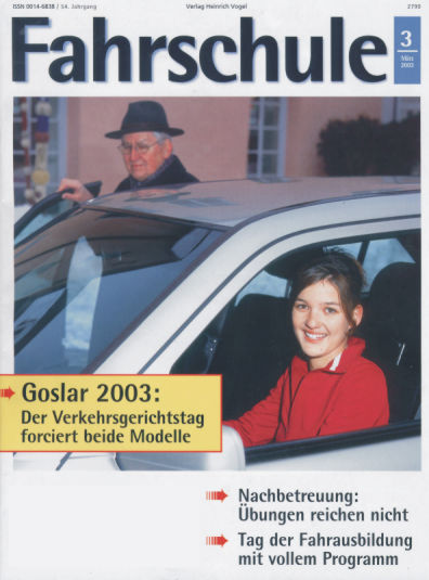 Fachzeitschrift Fahrschule 03 2003