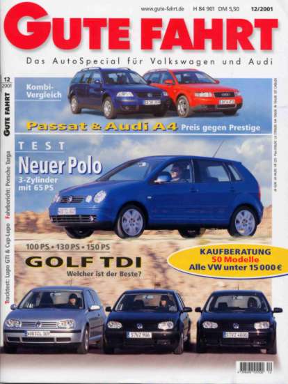 Revista especializada Gute Reise 12 2001