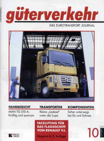 Revue professionnelle Guter Verkehr 10 2001