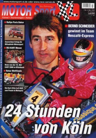 Specialist magazine Motor Sport XL 03 2002