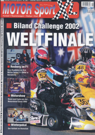 Specialist journal Motorsport XL 1 2003