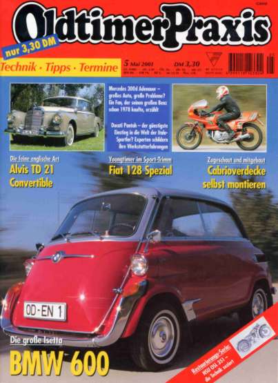 Revista especializada Oldtimer Praxis 05 2001