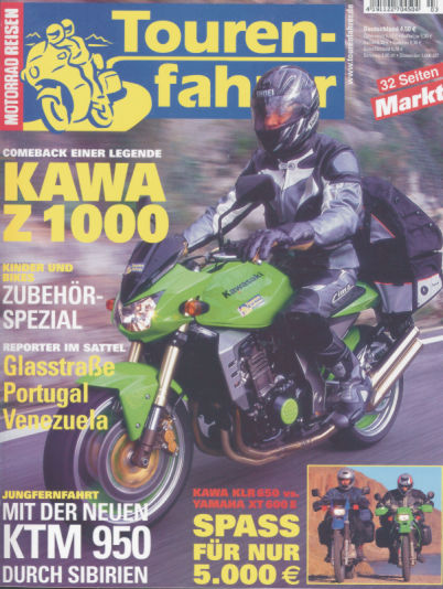 Revista especializada Tourenfahrer 03 2003