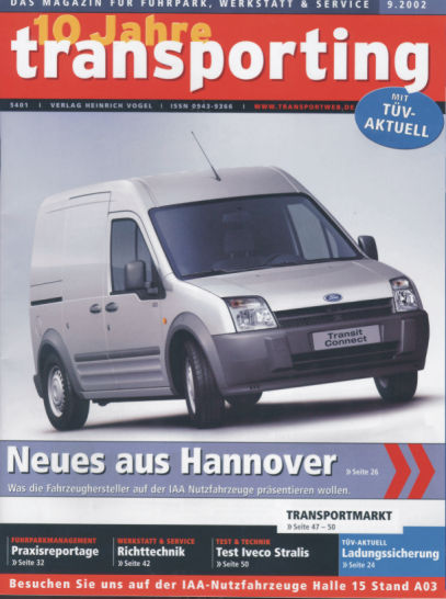 Revue professionnelle Transport 9 2002