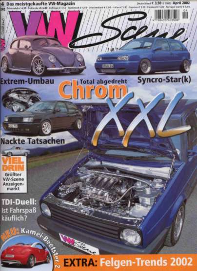 Revista comercial VW Escena 04 2002