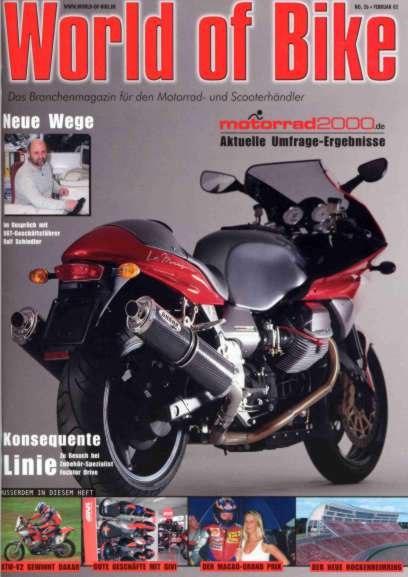 Fachzeitschrift Wold of Bike 02 2002